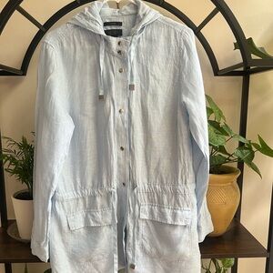 Rachel women’s lightweight linen jacket size M